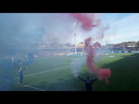 KBK - Molde 3-2 16. mai 2019 Pyro og kjempestemning når lagene kommer på banen