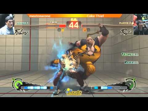 meatonacone vs Coke Thief - SSF4AE Singles - Vancouver Street Battle Vol.6