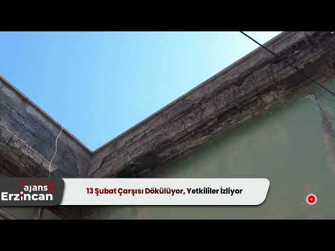 13 Şubat Çarşısı Dökülüyor, Yetkililer İzliyor