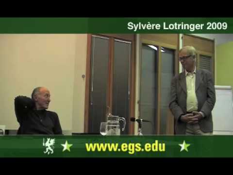 Sylvère Lotringer. In the Shadow of the Silent Majorities. 2009 8/8