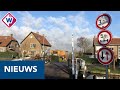 Aan gort gereden brug gesprek van de dag in Hazerswoude-Dorp - OMROEP WEST