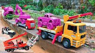 Download lagu Xe Cẩu Cần Dài Cứu Hộ Ô Tô, Xe Cảnh Sát, Xe Cứu Thương, Xe Trộn Bê Tông, Ô Tô Chở Máy Xúc Cẩu mp3