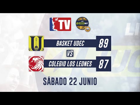 HLs Basket UdeC vs Colegio Los Leones - (J3) Semifinales Liga JugaBet by Cecinas Llanquihue 2024