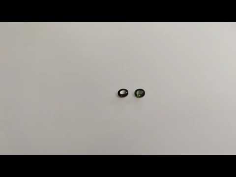 Cirkon 2 x 1 ct, 7x5 mm (603)