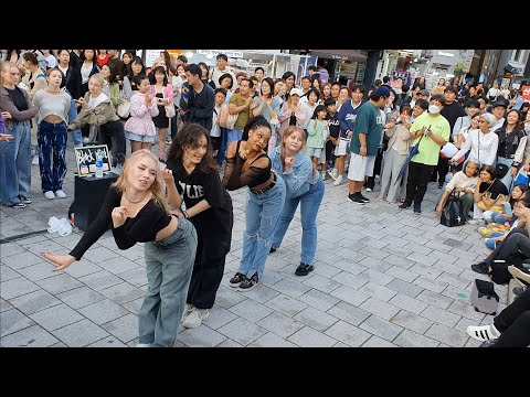 [STREET ARTIST] BLACK MIST, WITH GUESTS. HONGDAE BUSKING. 230930.