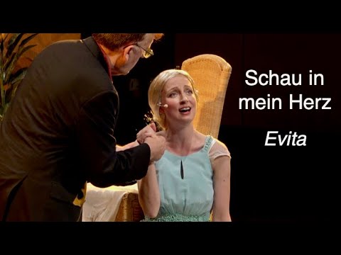 Kristin Wöckel - Schau in mein Herz (Evita) Rolle / Rôle: Eva Perôn