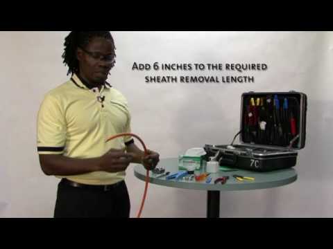 Outer Sheath Removal and Armor Removal for Dielectric Armored Cables