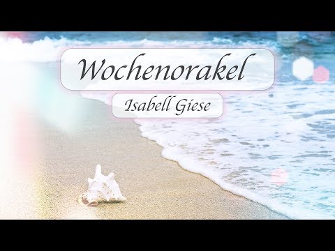 🌷😋Dein Wochenorakel von Isabell Giese ( 09.04.18 - 15.04.18 )😋🌷