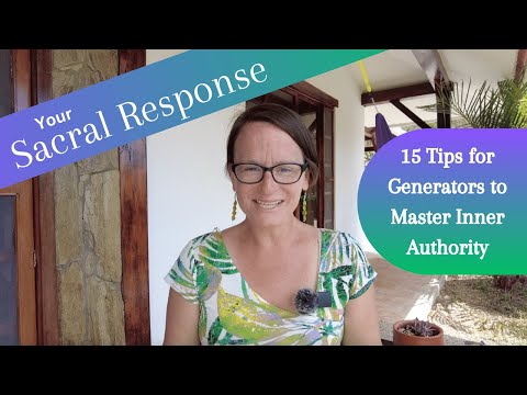 15 Tips For Tapping Into the Sacral Response: Sacral Session in Description