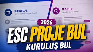 ESC Projeleri Nasıl Bulunur? (2026) | Youth Portal + Destekleyen Kurul