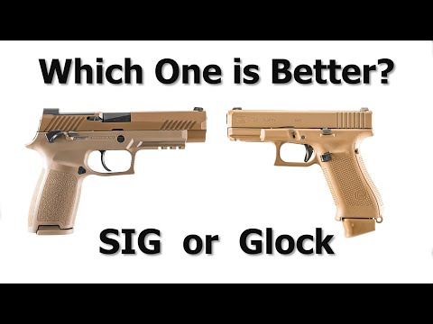 Glock vs Sig....  Which one is better? #465