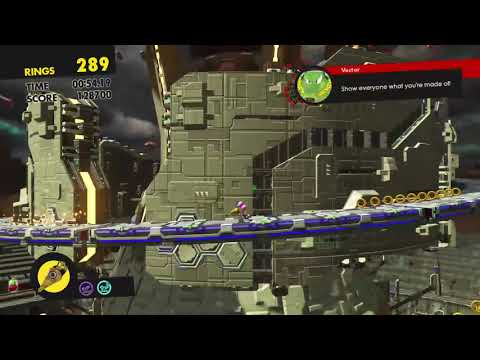 Sonic Forces Imperial Tower (Hard) Speedrun (00:58.51) PS4