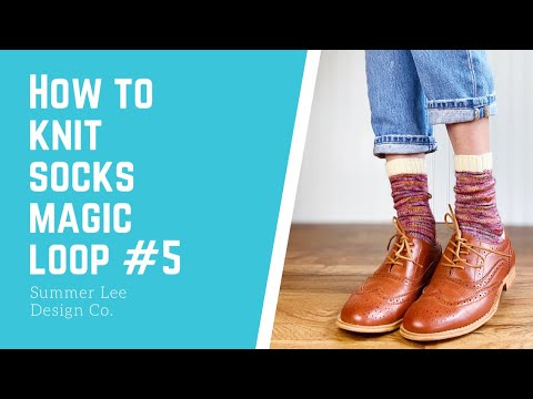How to Knit Socks: #5 - Kitchener Stitch | Summer Lee Design Co.