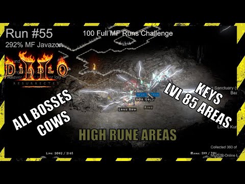 RUN #55/100: Finding 2 Unique Rings in the same Run! Worth it? -  Diablo 2 Ressurrected