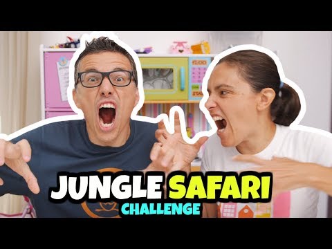 Jungle Safari CHALLENGE: sfida PAZZA con VERSI ANIMALI