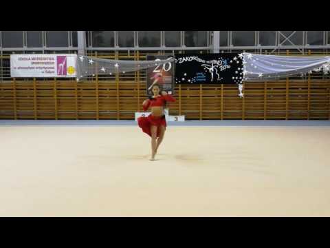 Natalia Wiśniewska pokaz na zakończenie sezonu 2016 UKS Jantar Gdynia