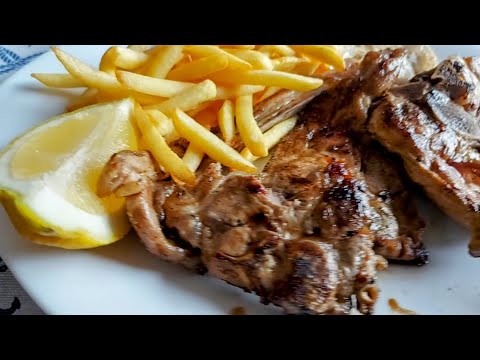 Spanish Lamb Chops & Chips, plus #Chinese buffet.. Day 1 in Murcia SPAIN 🇪🇸