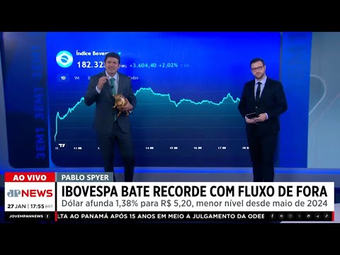 Ibovespa hits record high, rises 1.79%, and dollar falls to R$5.20: Golden Bull Closing