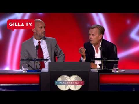 Absurt roligt när Johan Ulveson får smaka partipiskan i Parlamentet