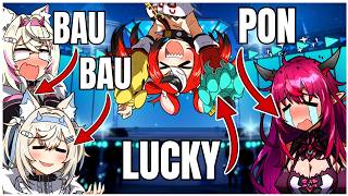 HoloEN Tries Their Luck At Hololive Gacha | Fuwamoco, Bae, IRyS