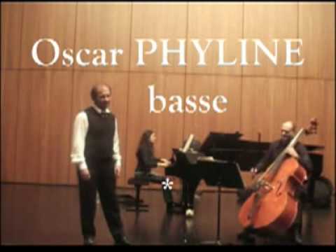 Oscar PHYLINE sings W.A.MOZART - KV612 - "Per questa bella mano" - Air de concert