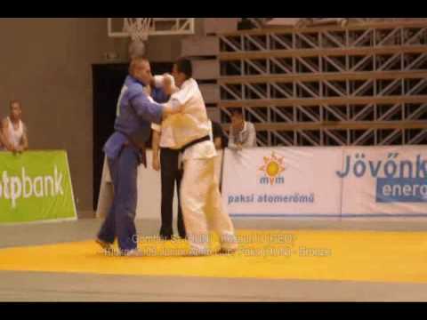 Judo 2009 Paks +100kg Gombár Sz (HUN) - Kokauri U (GEO) - Bronze Junior Atom Cup