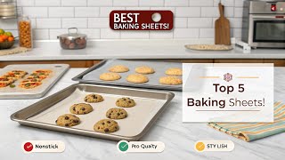 **Top 3 Best Baking Sheets of 2025 | Reviews & Buying Guide!