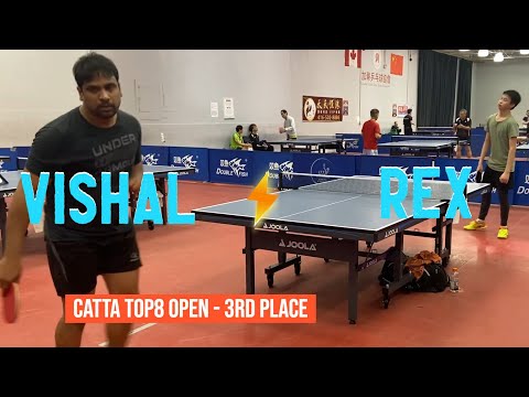Vishal SURYAVANSHI [1439] vs Li Tsz Chen(Rex) - CCTTA Top8 Open - 3rd Place