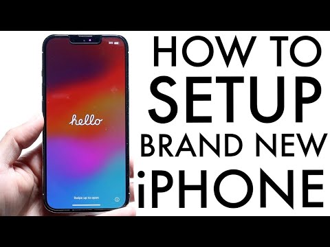 How To Setup Your Brand New iPhone! (Step By Step Guide)