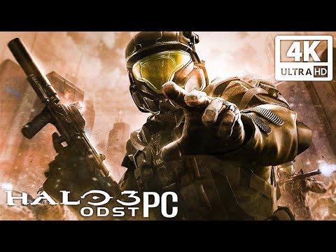 HALO 3: ODST PC All Cutscenes (4K 60FPS) Game Movie Ultra HD