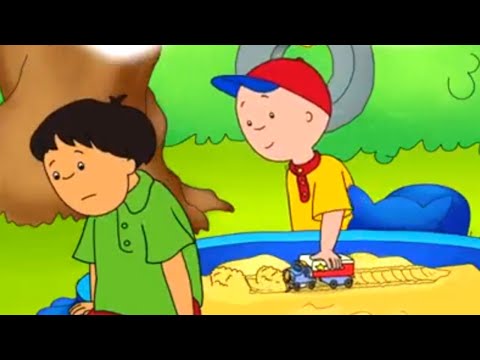 Caillou em Português | Caillou Recebe um Brinquedo de Carro | 510 | Nova Temporada | Desenho Animado