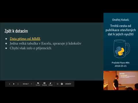 Ondřej Kokeš – Trnitá cesta od publikace otevřených dat k jejich využití