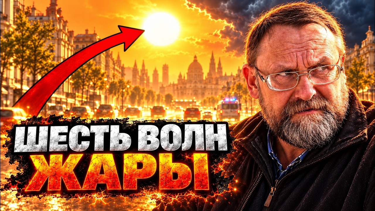 СМЕРТЬ от перегрева записывают как ИНФАРКТ? КЛИМАТИЧЕСКИЙ АД в ЕВРОПЕ. ГОРОД