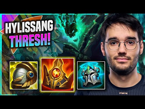 WHEN HYLISSANG PLAYS THRESH SUPPORT! - FNC Hylissang Plays Thresh SUPPORT vs Syndra! | Season 11