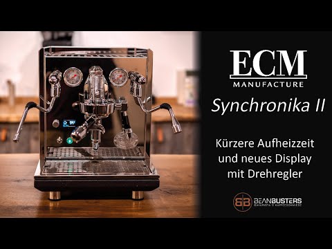 ECM Synchronika II  -  Der Dual Boiler Siebträger aus Deutschland in neuerster Version