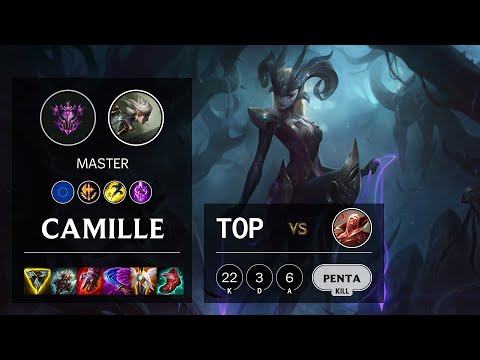 Camille Top vs Vladimir - EUW Master Patch 11.15