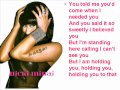 NIcki MInaj- Dear Old Nicki :Lyrics on Screen