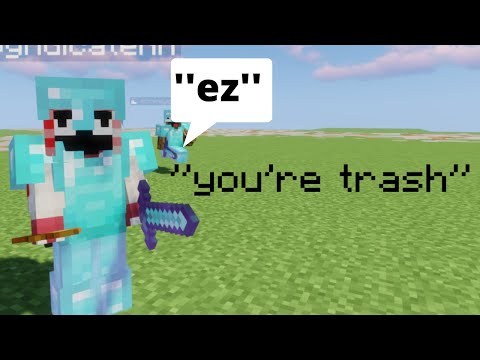 this is the most TOXIC minecraft player