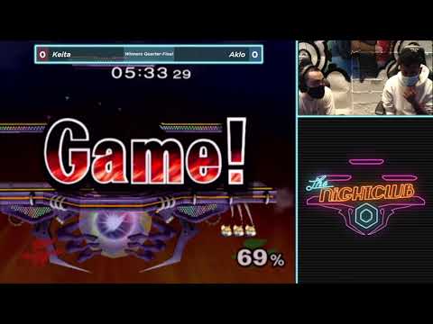 The Nightclub S2E1: Aklo (Blue) vs Keita (Neutral) - Winners Quarters SSBM