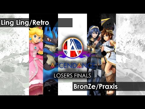 Smash 4: Ling Ling/Retro V BronZe/Praxis - Ascendance 27 Tournament SSB4