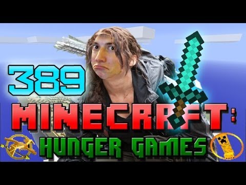 Minecraft: Hunger Games w/Mitch! Game 389 - Diamond Sword Swag!
