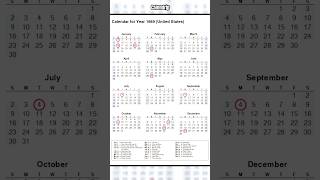 Calendar 1989 #monthsoftheyear