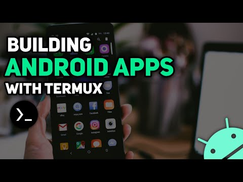 Building Android apps with Termux !!!