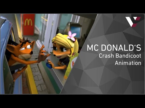Mc Donald's - Crash Bandicoot Commercial