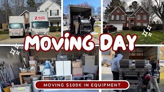 Moving my Entire Business into My Brand New HOME! | How to Transport $100,000 worth of Equipment?