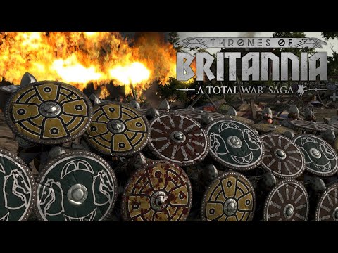 FEAR THE JORVIK VIKINGS! - Thrones of Britannia Total War Multiplayer Siege