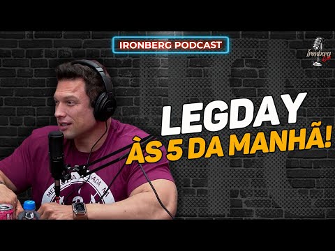 COMO É O TREINO DE PERNAS DO MUZY? – IRONBERG PODCAST CORTES