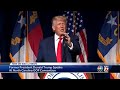 Donald Trump Endorses Congressman Ted Budd For Senate During Greenville Visit