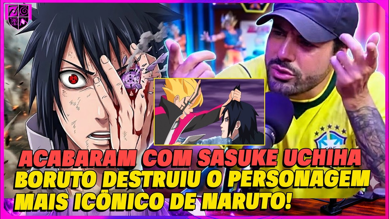 SASUKE PERDER O RINNEGAN FOI RIDICULO - BORUTO DESTRUIU O PERSONAGEM MAIS ICÔNICO DE NARUTO! - FRED