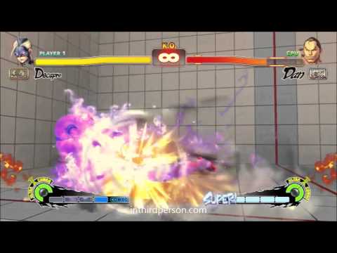 Ultra Street Fighter IV Decapre Omega Mode Combo Video
